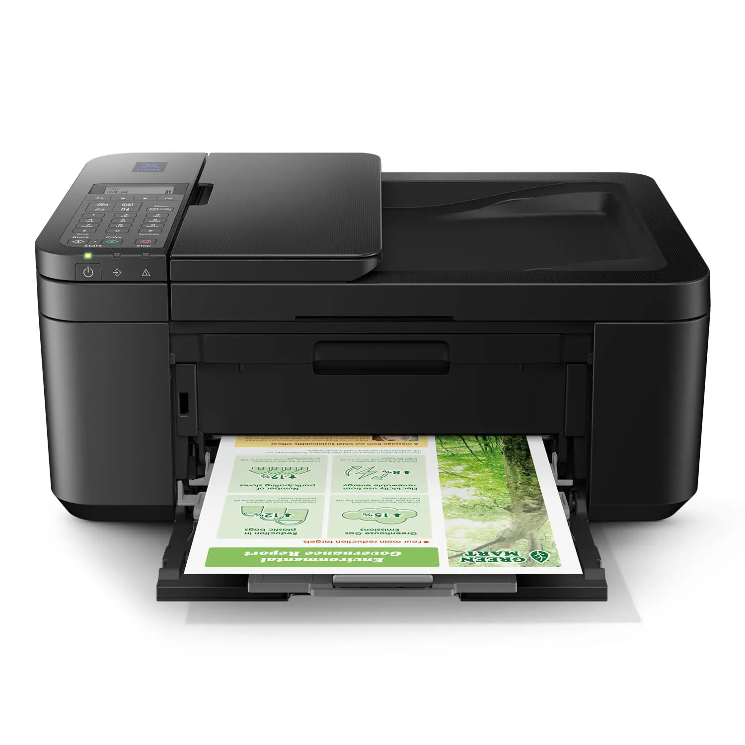 Wireless Color Ink Printer with FAX & Auto Duplex – Print, Scan, Copy for Home/Office - Image 2