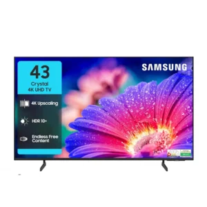 Samsung 108 cm (43 inches) Crystal 4K Vista Ultra HD